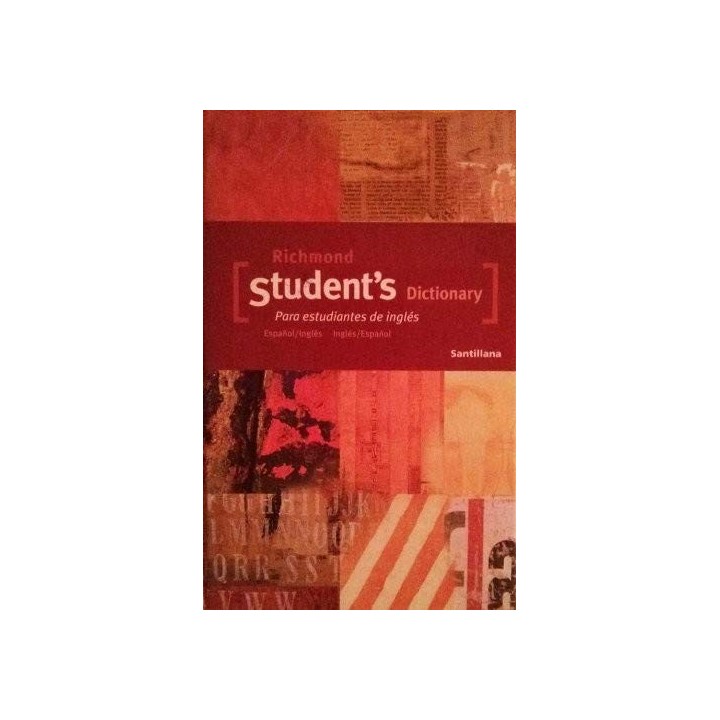 Richmond student's dictionary español-inglés, inglés-español: para estudiantes de inglés